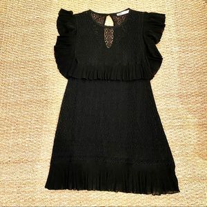 NWOT black knit dress size small